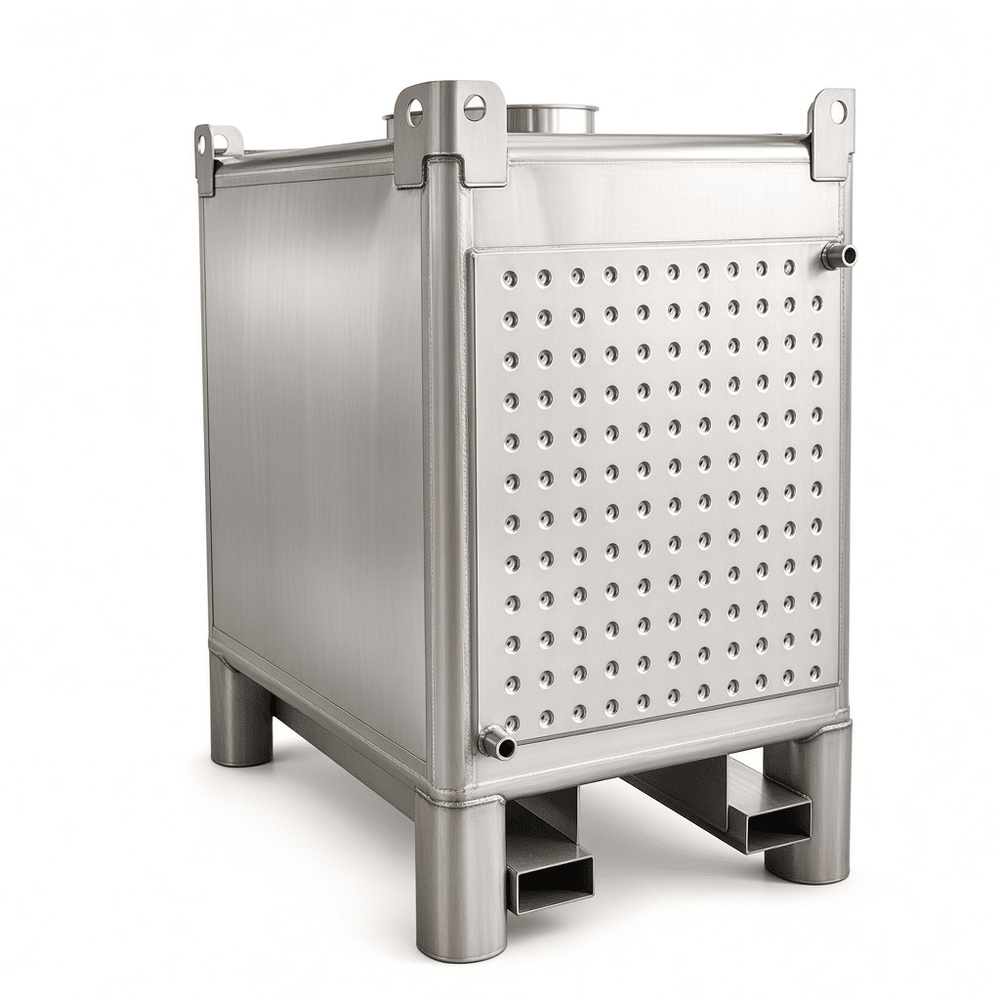 A (2008).png 1000L 1500L stapelbares IBC-Weinfass mit Kühlmantel – Bild 1