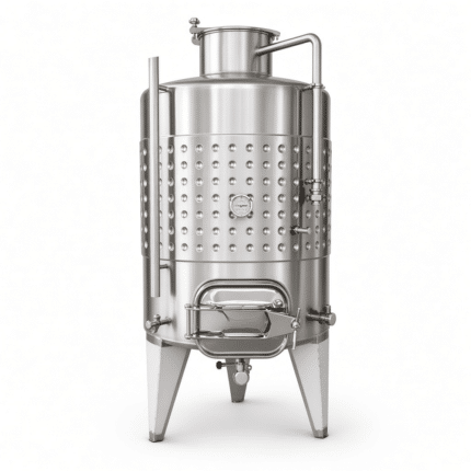 Combi Wine Fermentation Tanks 7000L + 8000L, Jacketed & Insulated