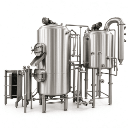 10000L SUS304 Beer Fermentation Tank with Pressure Vessel, CE Certified