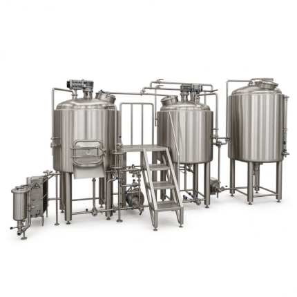 Tanque de fermentação de cerveja artesanal em aço inoxidável de 1000L a 1500L para microcervejaria