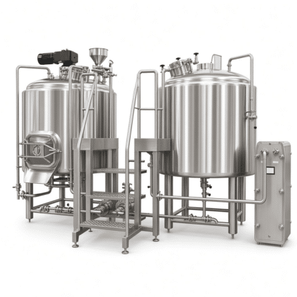 1000L Turnkey Craft Brewery System with Fermentation Tank & CIP