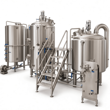 Fermenteur de bière au gingembre 100HL SUS304 PLC avec fermentation alcoolique