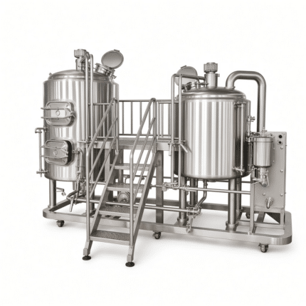 10BBL 15BBL Trealamh Táirgthe Beorach Tráchtála Brewhouse agus Fermenters