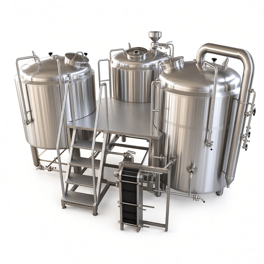 beer tank (169).png 10BBL Brewhouse System | Mash Tun, Lauter Tun, Kettle & Whirlpool - Image 1