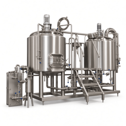 Σύστημα Ζυθοποιίας 1500L–2000L με Ζυθοποιείο 4/5 Δοχείων