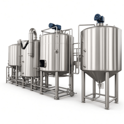 2000L 20HL 20BBL Sistem Pembuatan Bir Stainless Steel Kustom