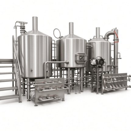 Turnkey Commercieel Brouwerijsysteem 2500L-5000L Roestvrijstalen Brouwhuis