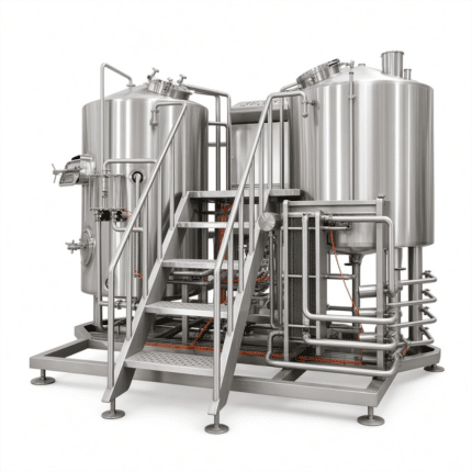 Ligne de production de brasserie artisanale automatique de 2500L à 5000L