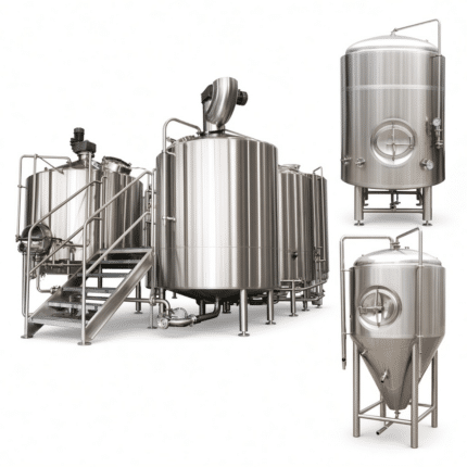 40BBL 4-容器大型醸造所生産用醸造設備システム