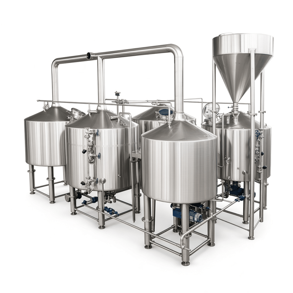 tanque de cerveza (34).png Planta cervecera automatizada de 5000L para producción comercial de cerveza - Imagen 1