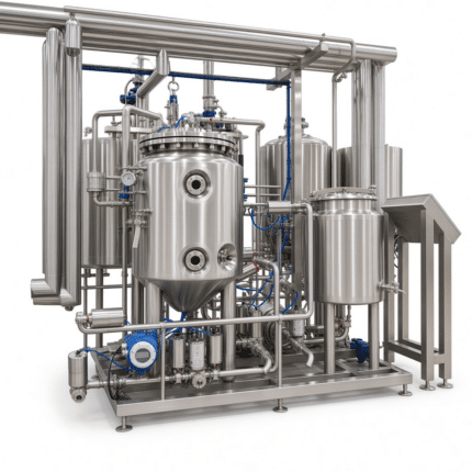 500L 5BBL Stainless Steel Beer Brewing System for Micro Brewery